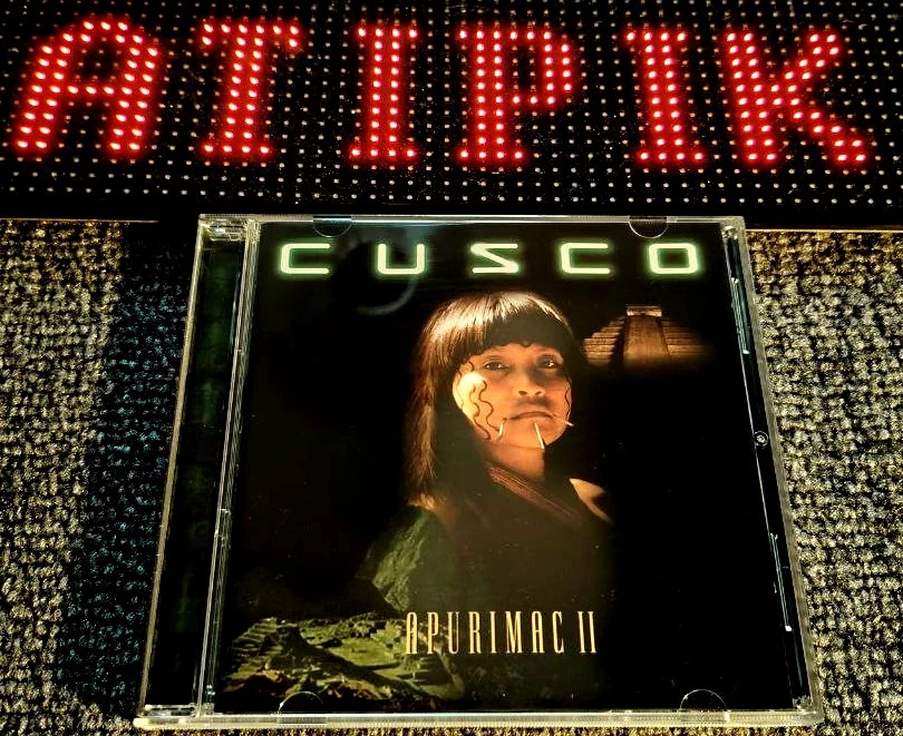 🌿 Un voyage sacré à travers le temps : le CD Rare "Apurimac II" de Cusco ! 🌿